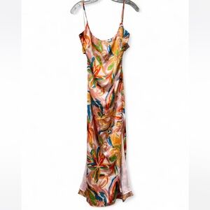 Colorful Floral Women's Dress